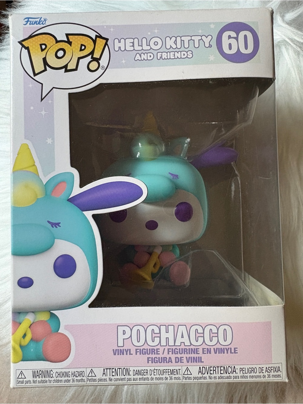 Funko Pochacco Pop! Vinyl Figure - Turquoise & Purple